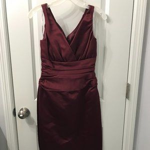 David's Bridal Formal Bridesmaid Dress